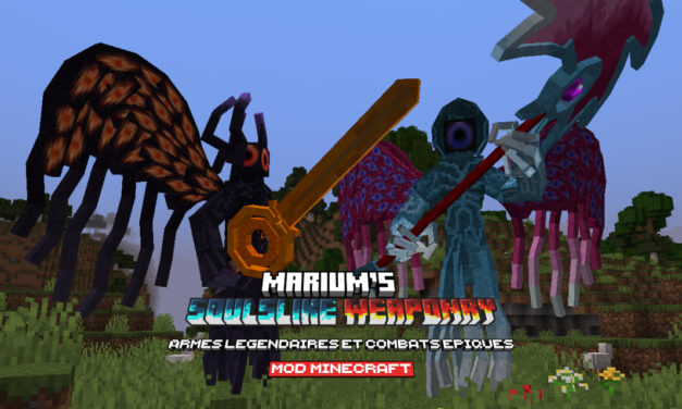 Marium’s Soulslike Weaponry : Armes Légendaires et Combats Épiques – Mod Minecraft – 1.18 → 1.21