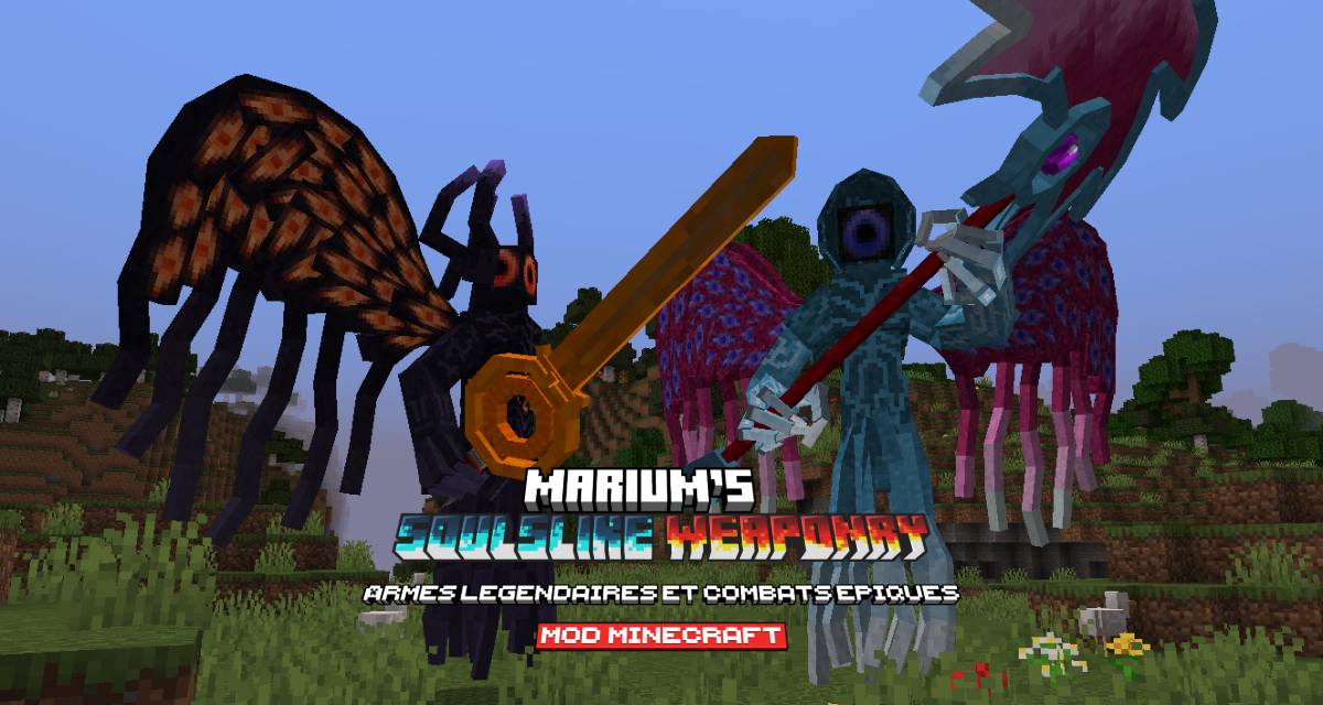 Marium’s Soulslike Weaponry : Armes Légendaires et Combats Épiques – Mod Minecraft – 1.18 → 1.21