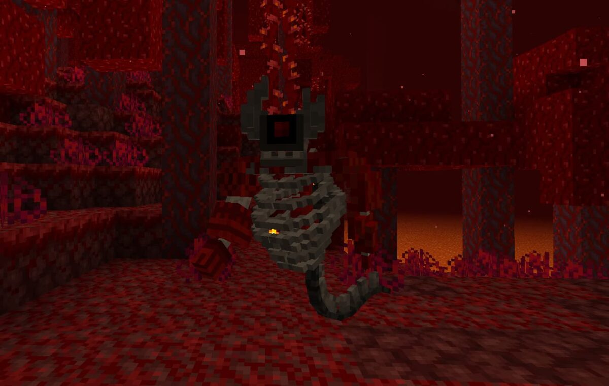 Withered Demon mob mariums soulslike weaponry mod minecraft