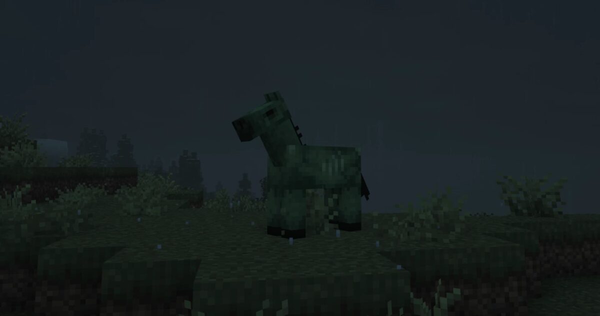 Cheval Zombie Friends&Foes mod minecraft