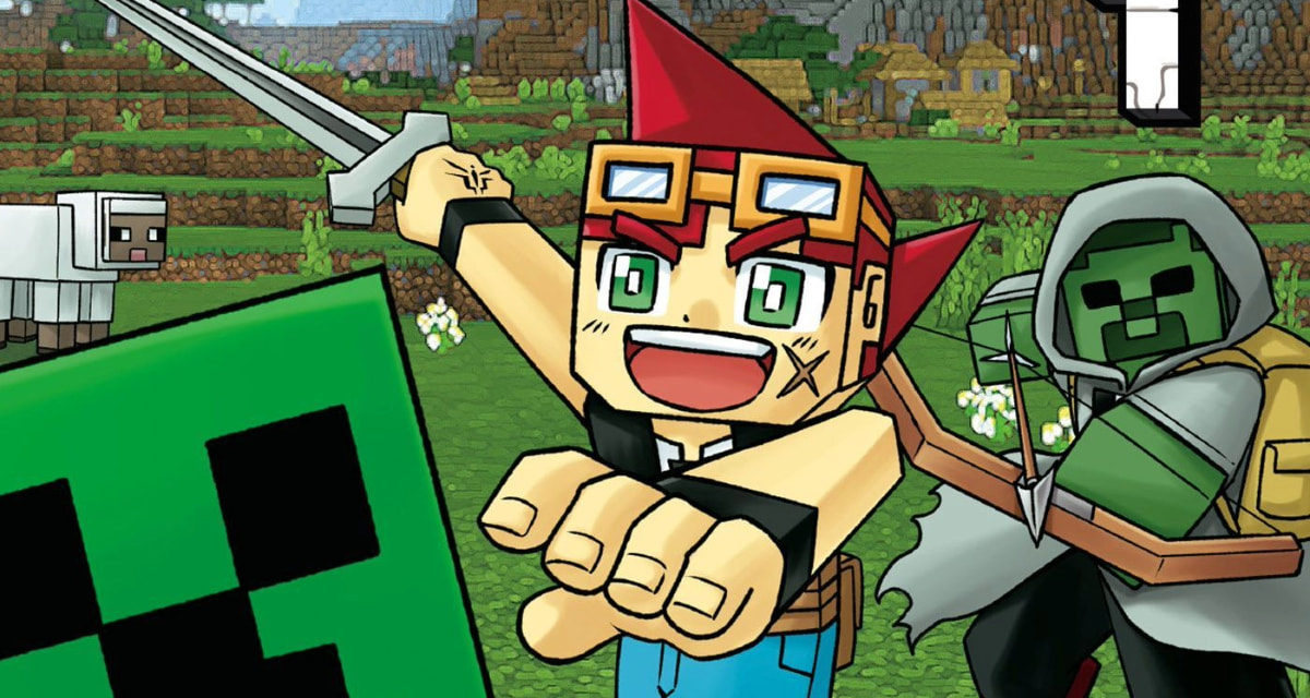 Le premier manga officiel Minecraft : l’univers du jeu prend vie autrement