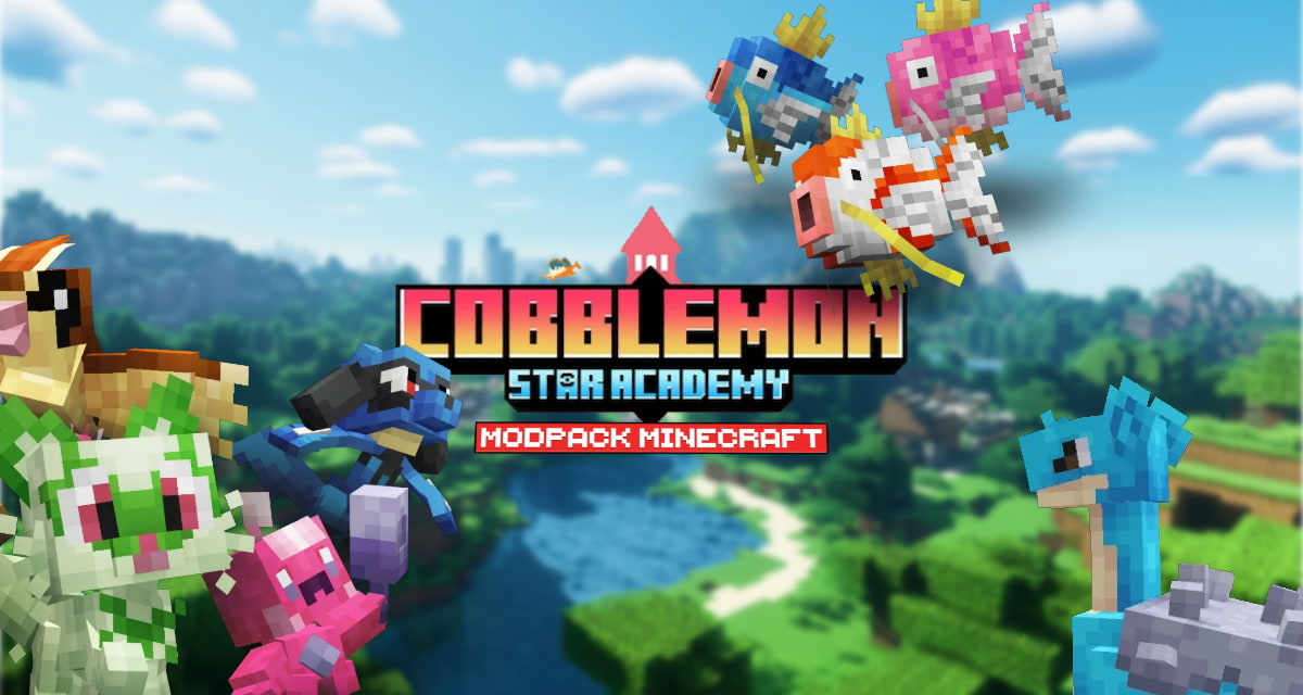 Cobblemon Star Academy : Un Monde Pokémon Immersif – Modpack Minecraft – 1.20.1