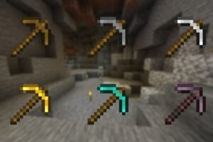 pioche minecraft