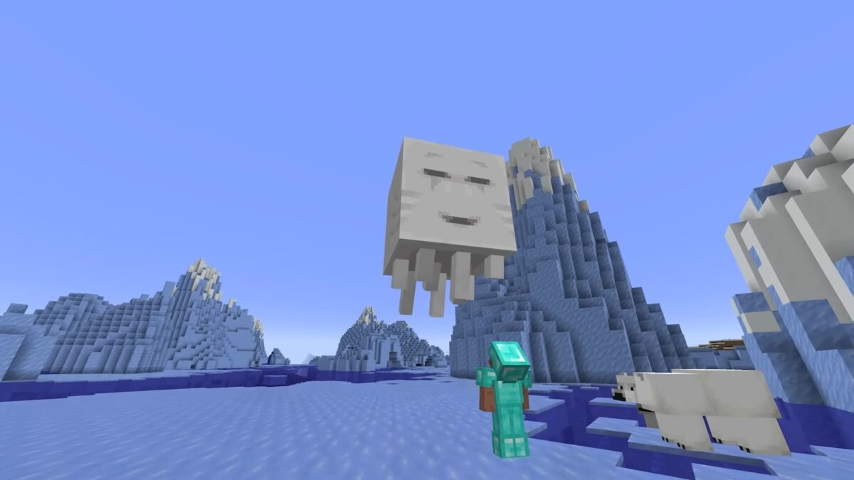 happy ghast minecraft mob volant amical nether overworld mise à jour 2025