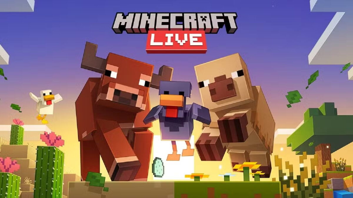 affiche minecraft live 2025