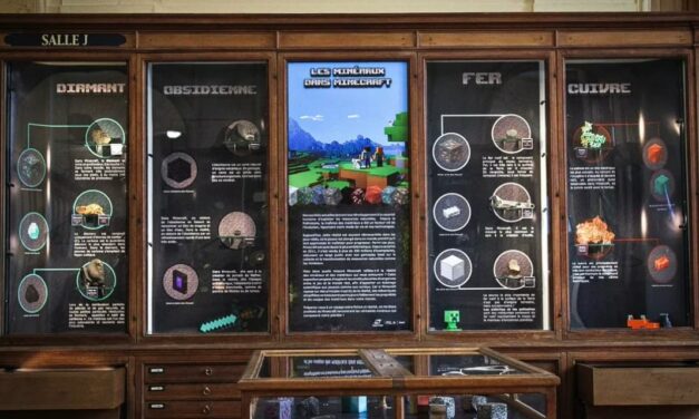 À Paris, une exposition révèle les véritables minéraux qui ont inspiré Minecraft