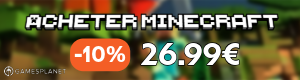 acheter minecraft