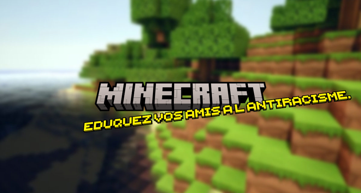 Minecraft, racisme et valeurs : un simple message qui déclenche le débat