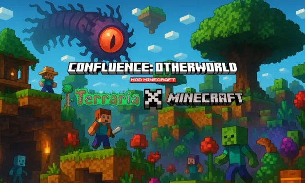 Confluence: Otherworld : Terraria rencontre Minecraft – Mod Minecraft – 1.21