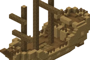 Épave de navire Minecraft - Où les trouver et leur contenu Épave de navire Minecraft