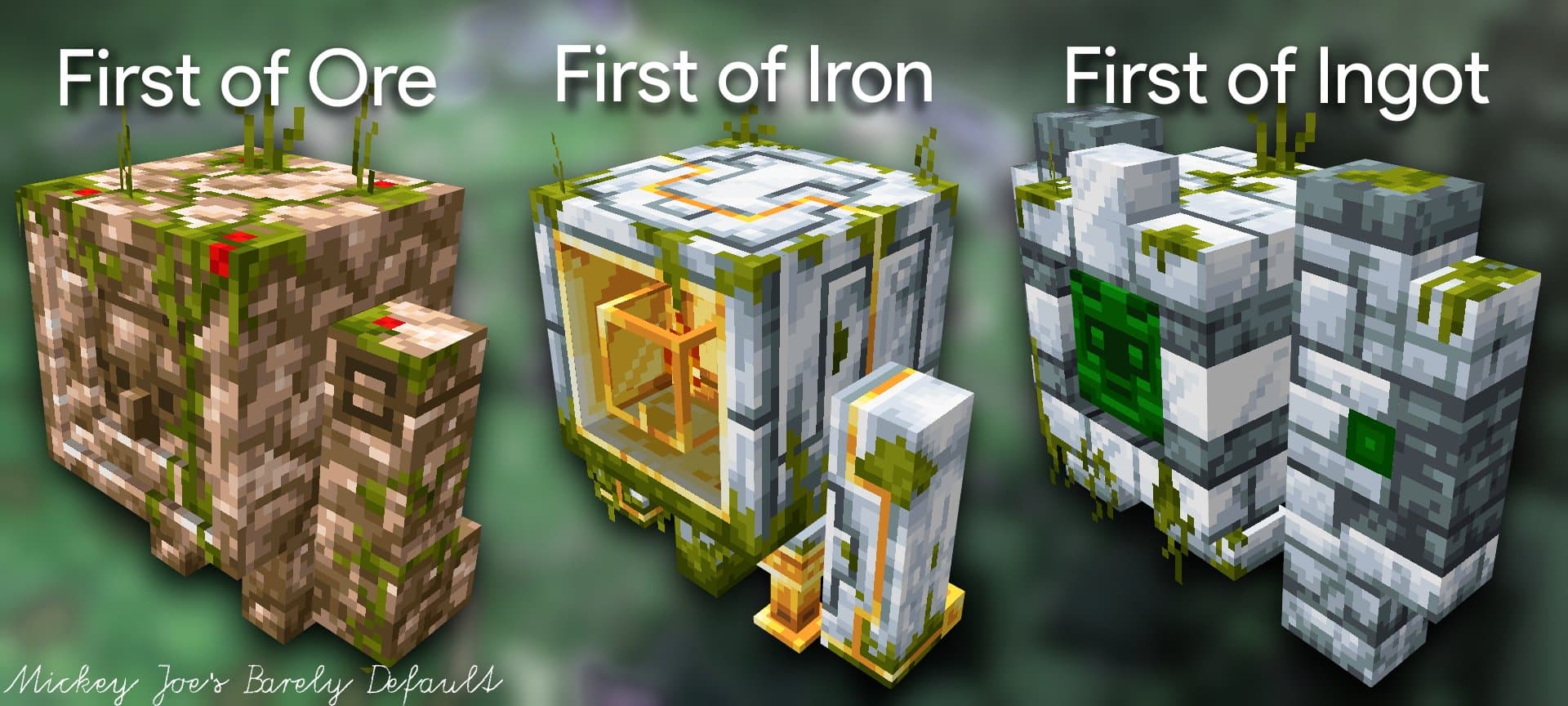 Barely Default : Le Minecraft Ultime Pack de Texture Minecraft 1 13