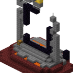 portail en ruine minecraft