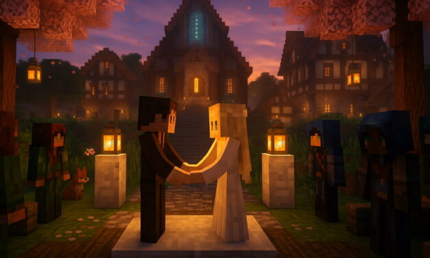 Ils se sont rencontrés sur Minecraft… et s’y sont dit « oui » devant leurs proches en jeu