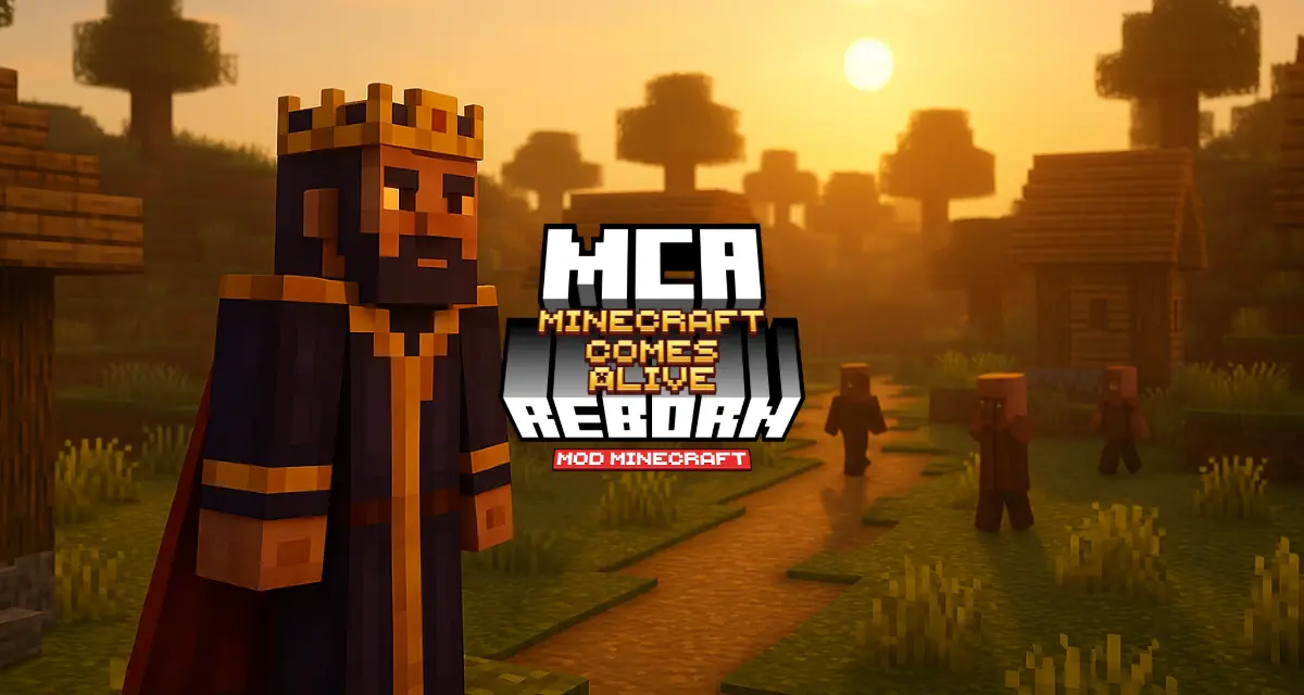MCA (Minecraft Comes Alive) Reborn : Mariage, Famille et Village Vivant – Mod Minecraft – 1.16 → 1.20