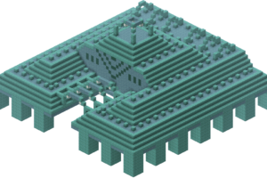 monument sous-marin minecraft
