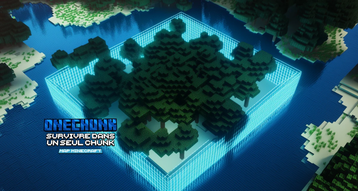 OneChunk Classic : Survivre dans un Seul Chunk – Map Minecraft