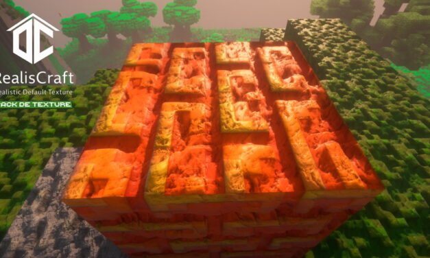 RealisCraft JE : Realistic Default Textures – Reliefs, Reflets et Lumières – Pack de Texture Minecraft – 1.12 → 1.21