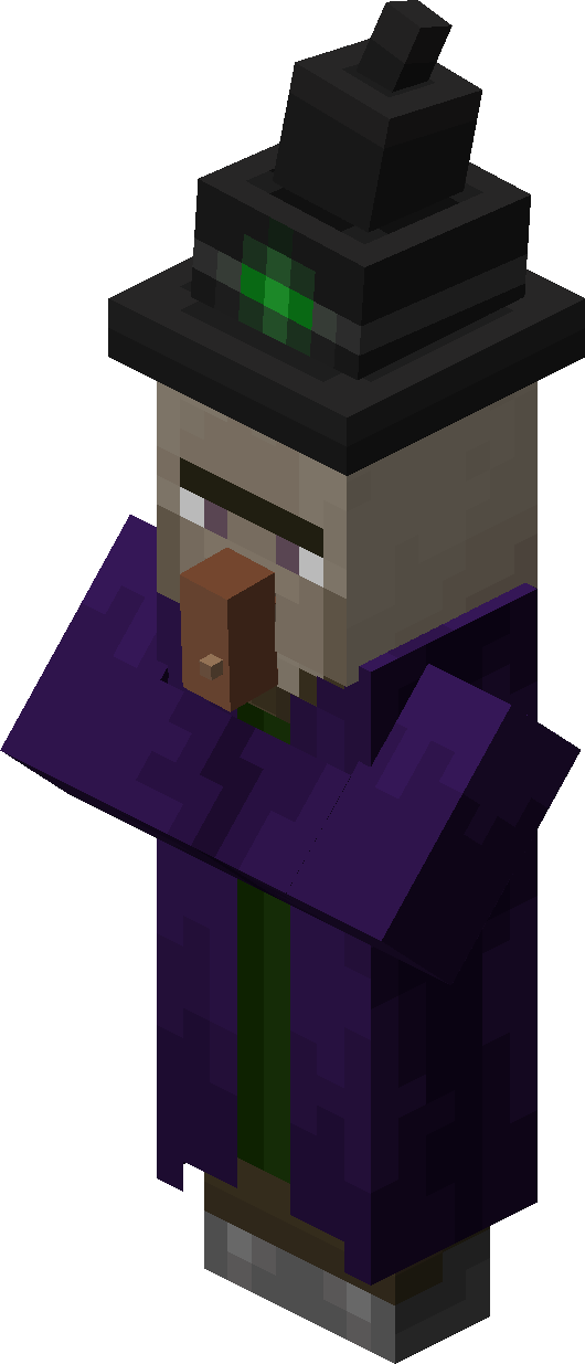 sorcière minecraft