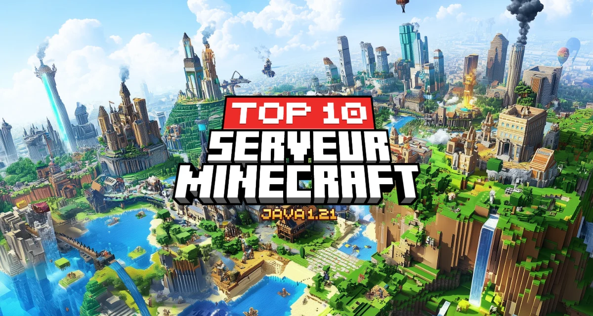 Top 10 des Meilleurs Serveurs Minecraft Version 1.21