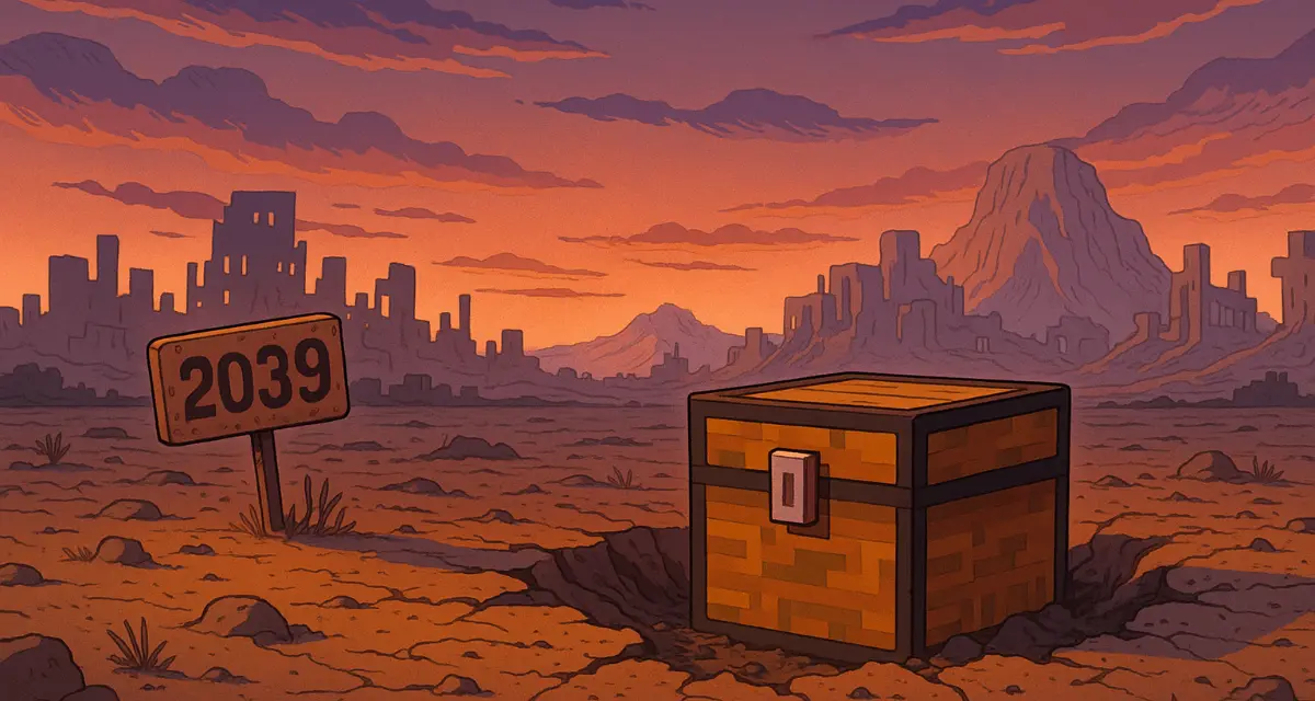 Une capsule temporelle Minecraft scellée pour 15 ans… et vous pouvez créer la vôtre