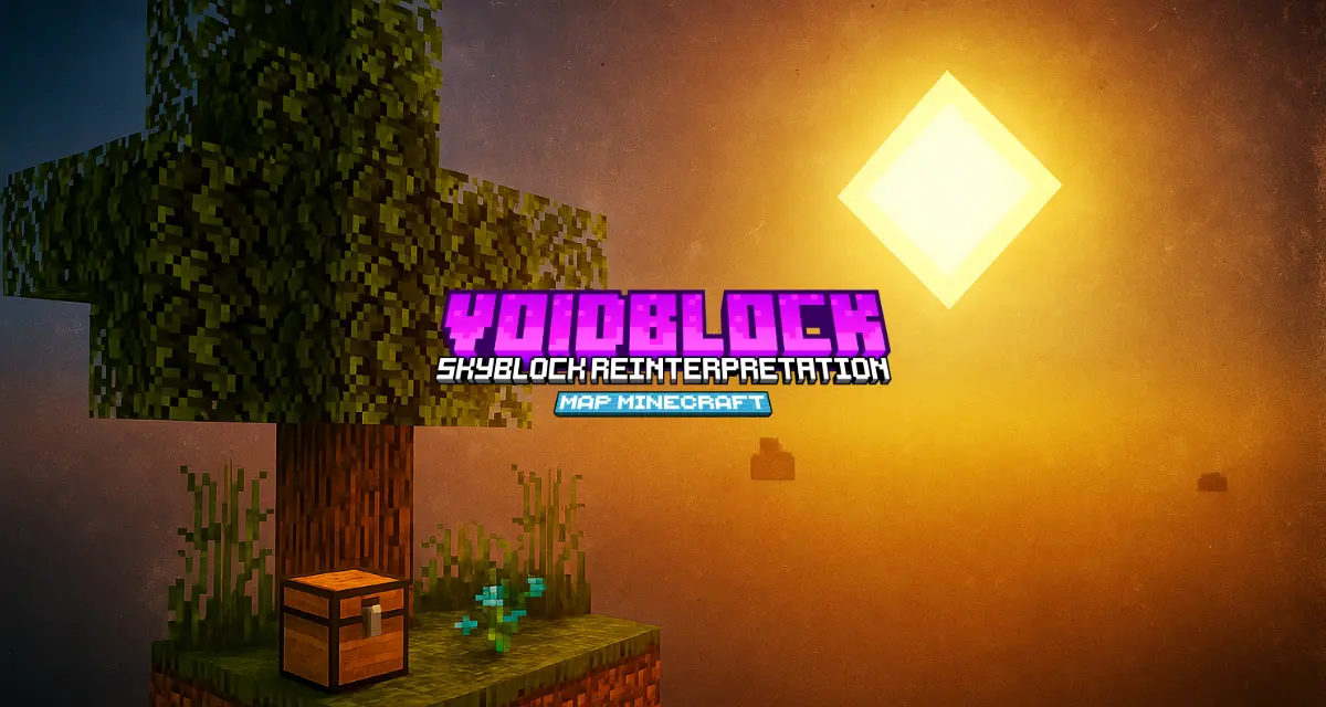 Voidblock – Skyblock Reinterpretation : Un Classique Modernisé – Map Minecraft