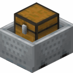 Wagonnet de stockage Minecraft
