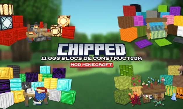 Chipped : 11 000 Blocs de Construction – Mod Minecraft – 1.18 → 1.21