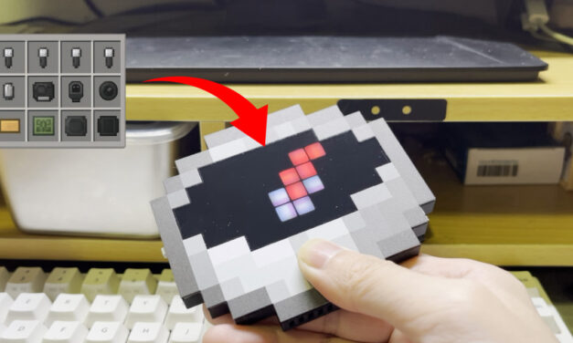 Il fabrique une vraie boussole Minecraft capable de pointer vers votre maison