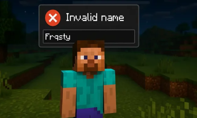 Minecraft bloque certains pseudos sans explication, même les plus neutres
