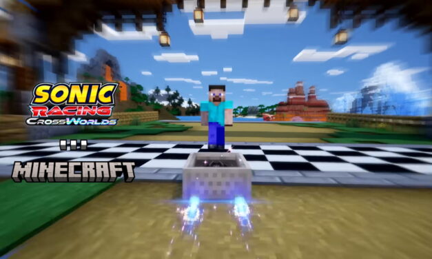 Minecraft s’invite dans Sonic Racing CrossWorlds avec l’arrivée de Steve