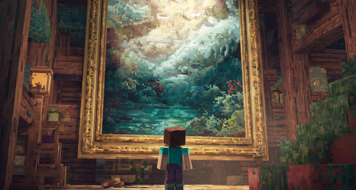 Mojang ajoute un tableau inattendu dans Minecraft Bedrock… et ne dit rien