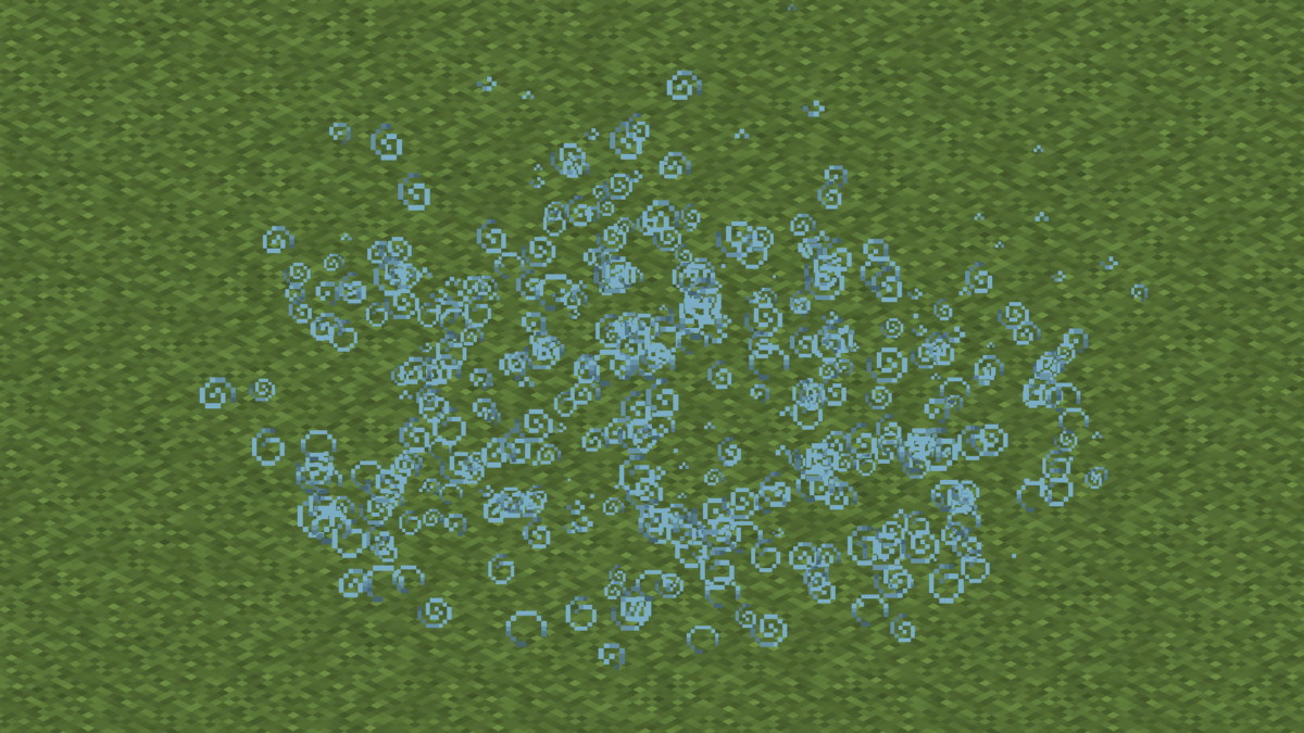 nuage d’effet généré par une potion persistante dans Minecraft