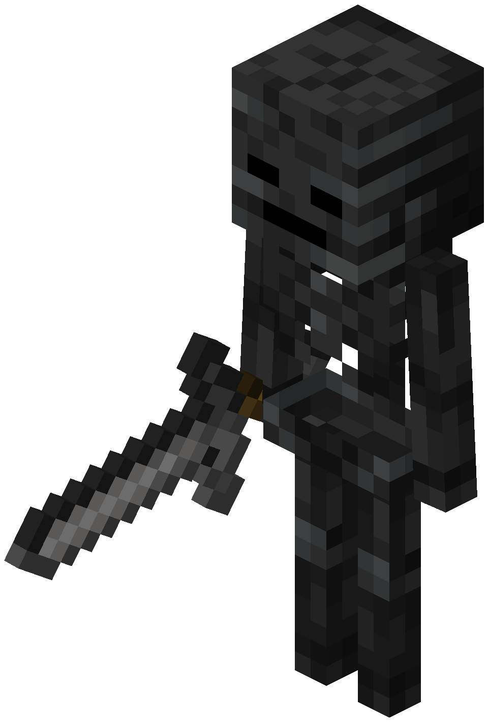 Wither squelette minecraft