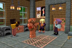 amure complète en cuivre minecraft