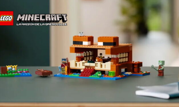 LEGO Minecraft La Maison de la Grenouille : une construction pleine de charme et de surprises