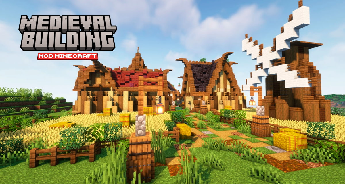 Medieval Buildings : Forteresses et Ruines à Explorer – Mod Minecraft – 1.20 → 1.21