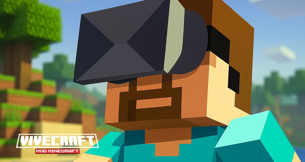 Vivecraft : Minecraft en Réalité Virtuelle – Mod Minecraft