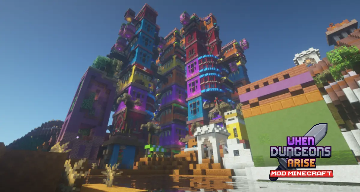 When Dungeons Arise : Donjons Géants et Forteresses – Mod Minecraft – 1.20 → 1.21