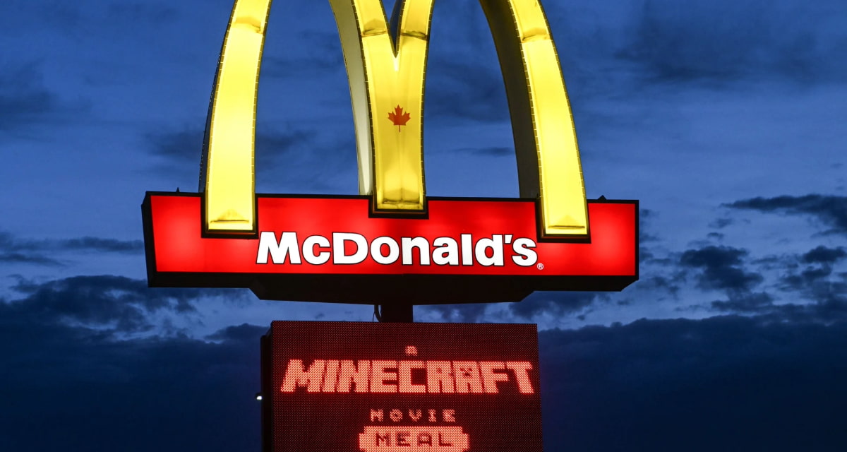 Comment le menu Minecraft a relancé les ventes de McDonald’s au printemps 2025