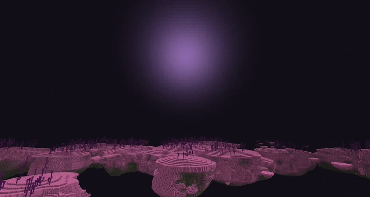 Minecraft : éclairs violets dans l’End, fleurs sur golems et objets centrés sur les étagères