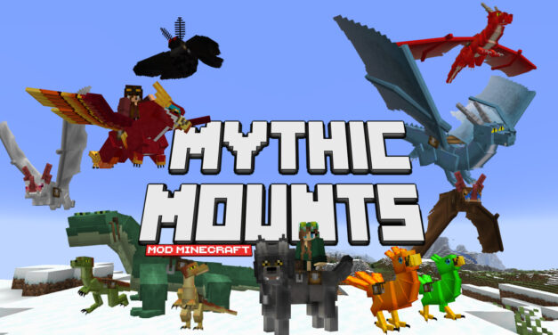 Mythic Mounts : apprivoisez des créatures mythiques dans Minecraft avec ce mod