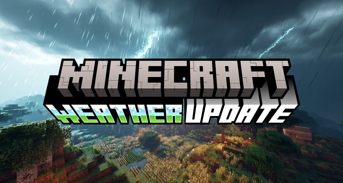 Faut-il une grande mise à jour de la météo dans Minecraft ? La communauté s’interroge