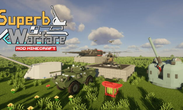 Superb Warfare, un mod Minecraft centré sur les armes et véhicules de guerre