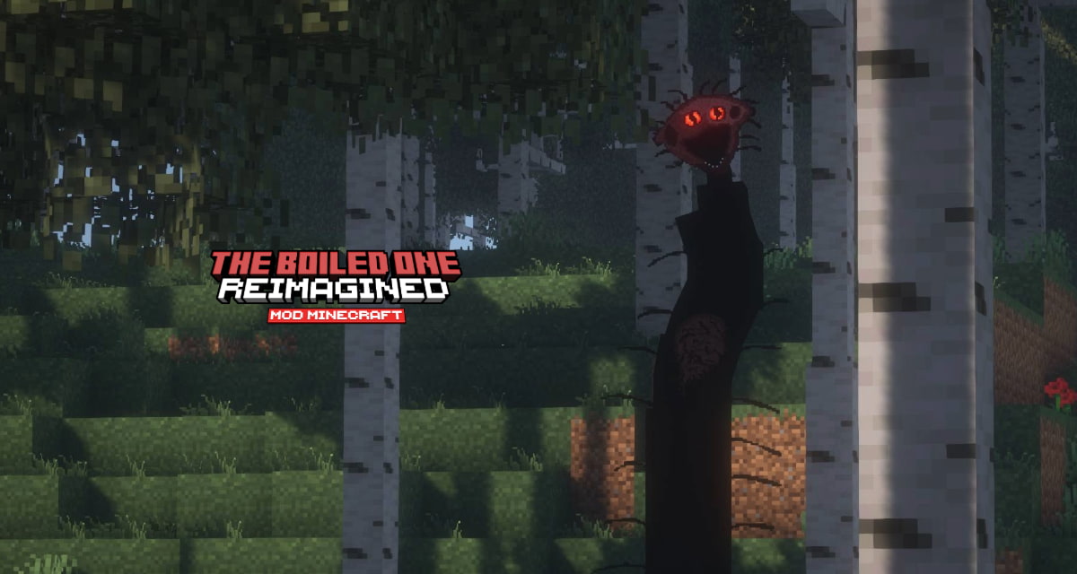 The Boiled One: Reimagined – un mod horrifique qui vous traque dans Minecraft