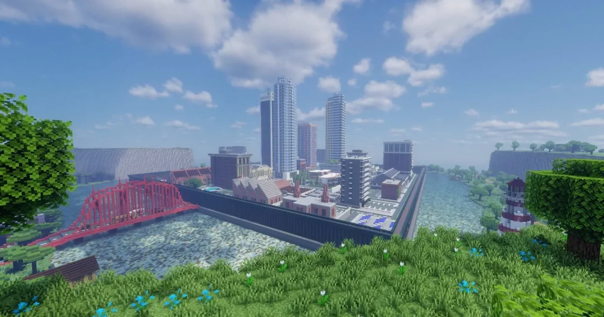 base militaire Civic Republic dans la carte The Zombie Apocalypse X pour Minecraft