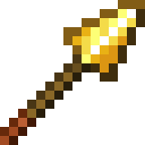 objet lance or minecraft