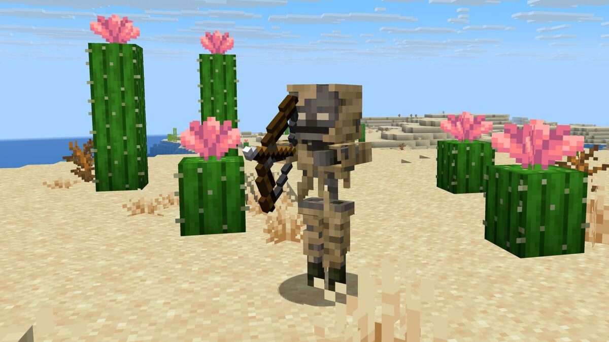 Desséché (Parched) – Squelette momifié de Minecraft