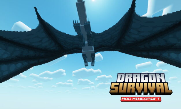 Dragon Survival : le mod Minecraft qui vous transforme en véritable dragon