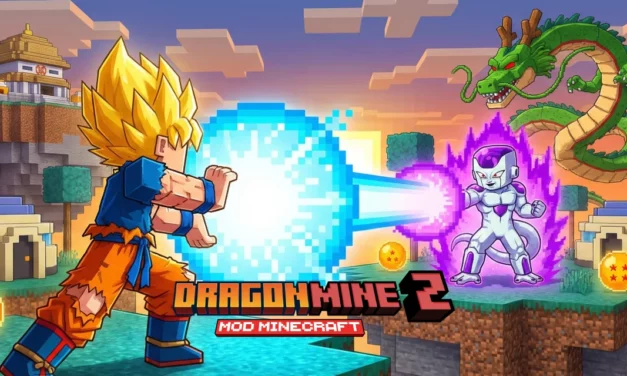 DragonMine Z transpose l’univers de Dragon Ball dans Minecraft avec des races, des dimensions et un système de combat dédié