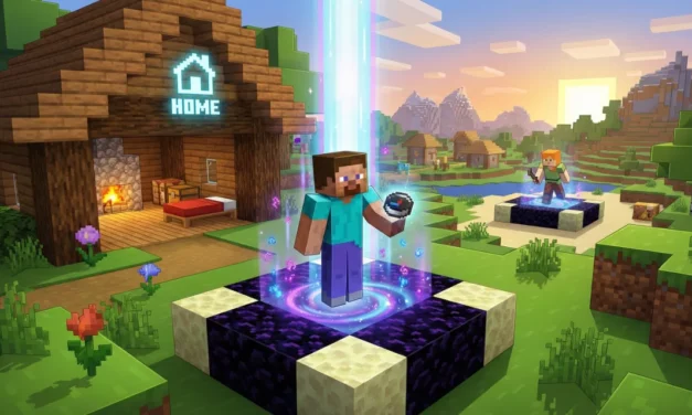 SetHome est un plugin pour créer et gérer des points de téléportation personnels dans Minecraft
